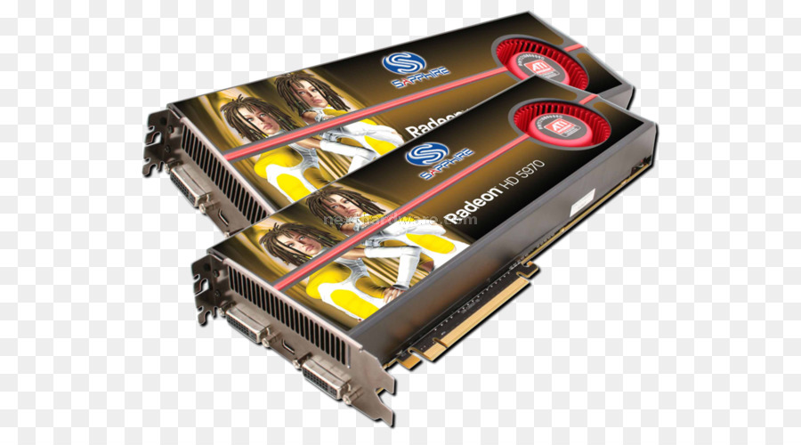 Placas Gráficas Placas De Vídeo，Ati Radeon Hd 5970 PNG