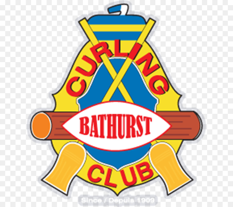 Clube De Curling Logo，Ondulação PNG