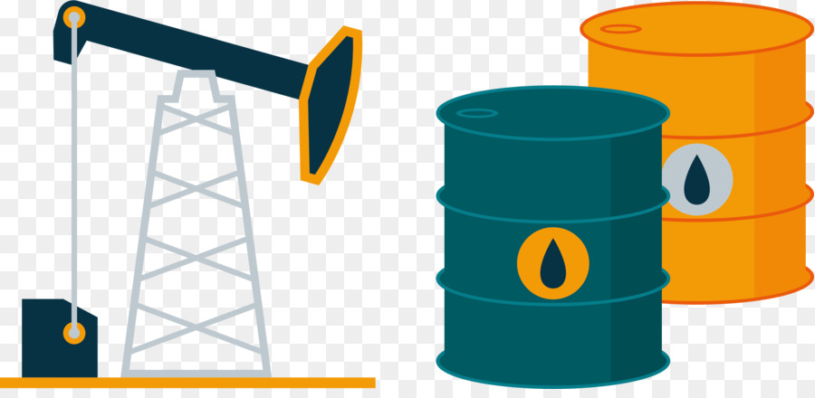 Bomba De óleo E Barris，Extração De Petróleo PNG