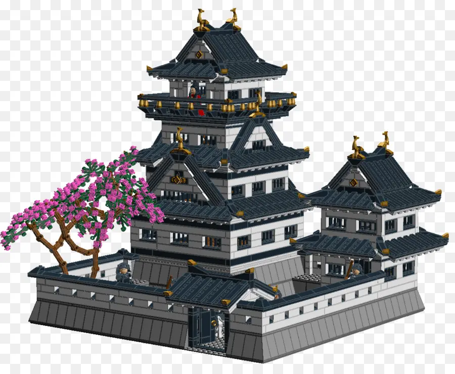 Castelo Japonês，O Castelo De Matsumoto PNG