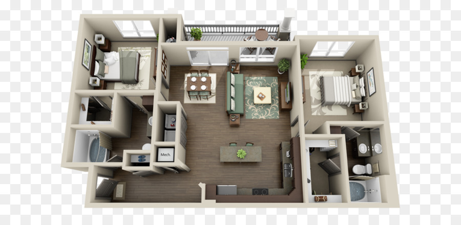 Layout Do Apartamento，Planta Baixa PNG