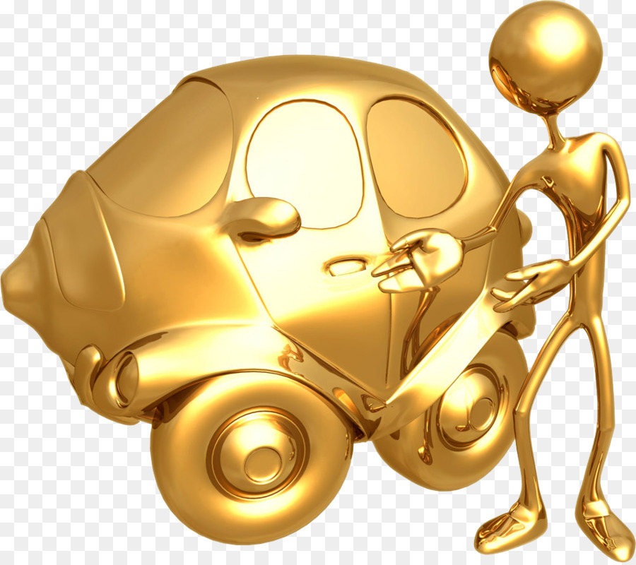 Carro Dourado，Veículo PNG