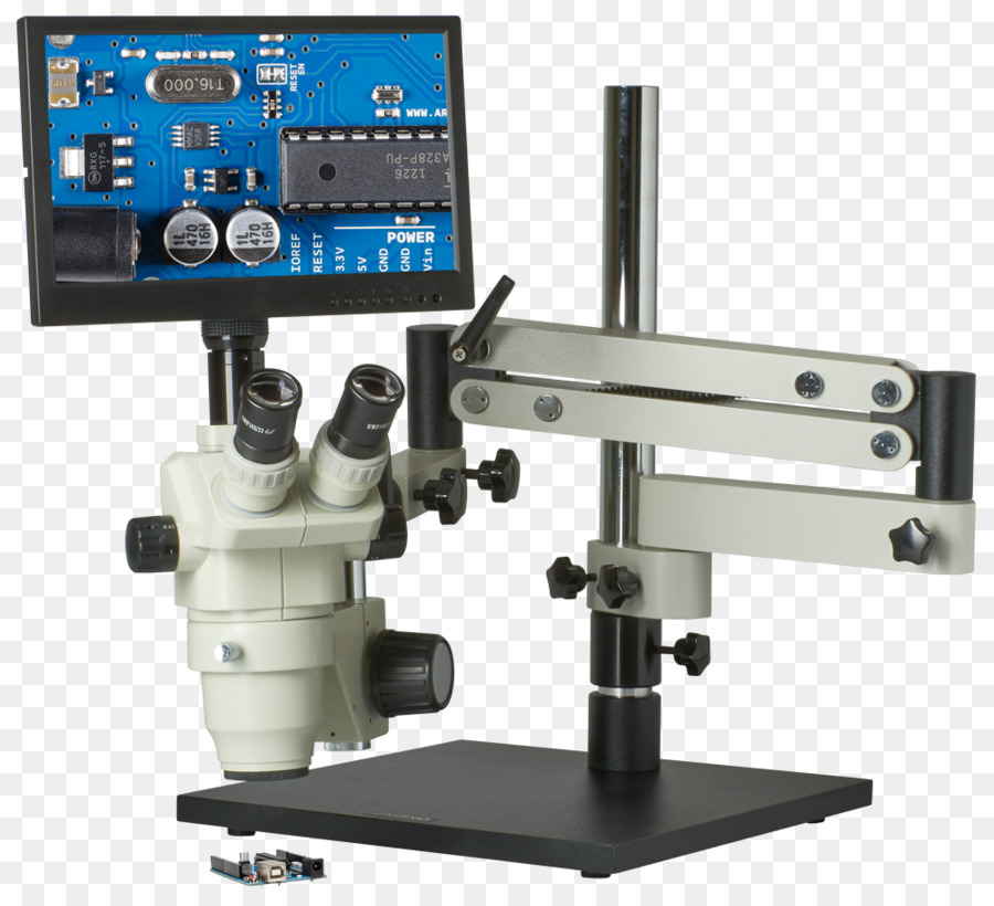 Microscópio Com Tela，Laboratório PNG