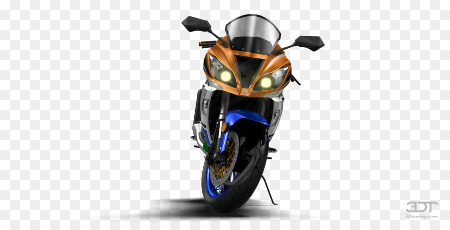 Motocicleta，Azul PNG