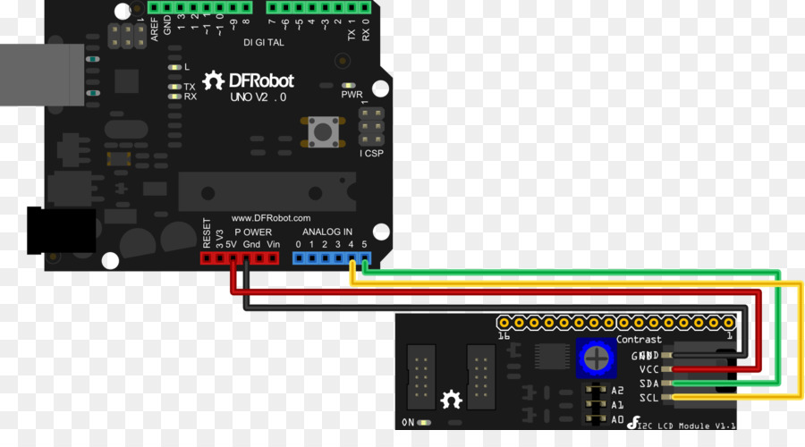 I2c，Liquidcrystal De Exibição PNG