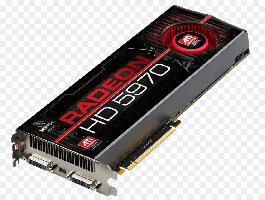 Placas Gráficas Placas De Vídeo，Ati Radeon Hd 5970 PNG