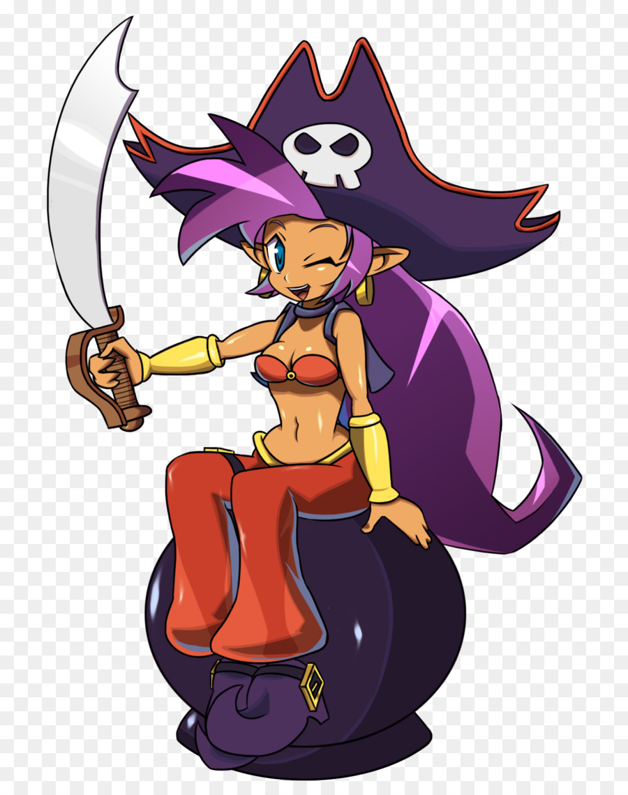 Shantae E A Maldição Do Pirata，Shantae Halfgenie Herói PNG