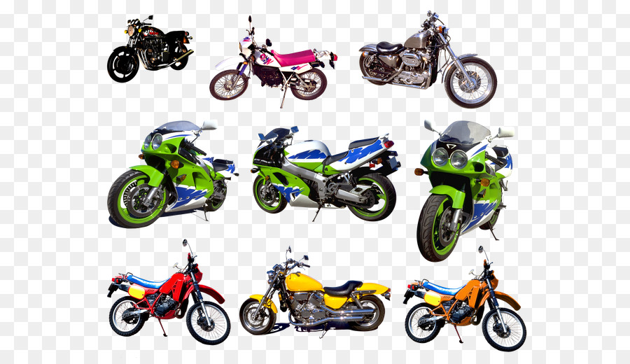 Motocicletas，Bicicletas PNG