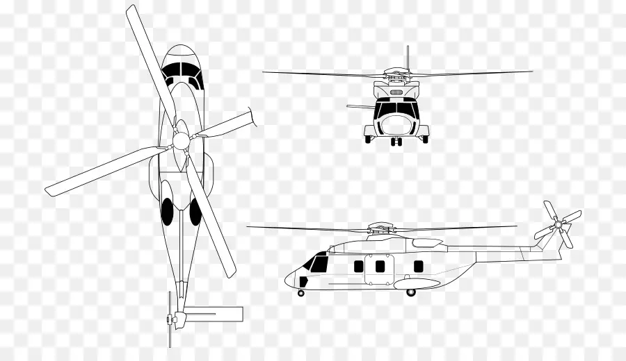 Rotor De Helicóptero，Nhindustries Nh90 PNG