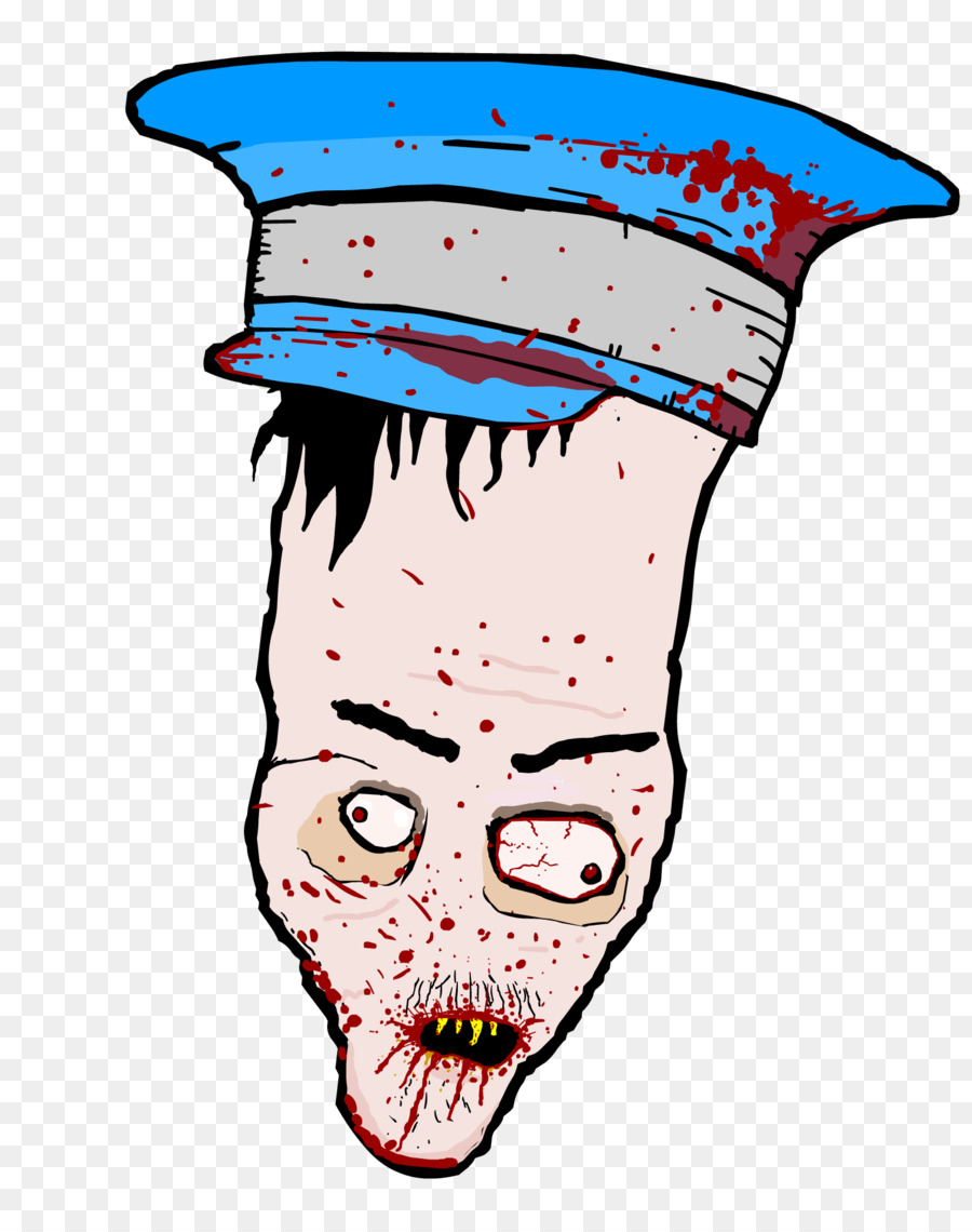 Cabeça De Zumbi，Horror PNG