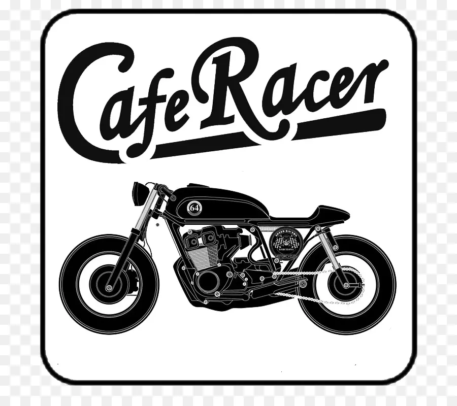 Café Racer，Motocicleta PNG