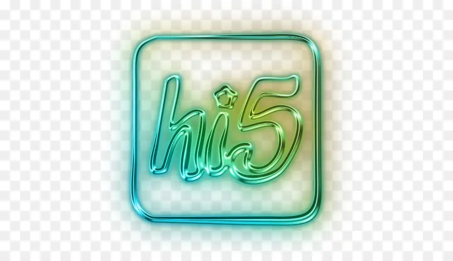 Logotipo Hi5，Mídia Social PNG