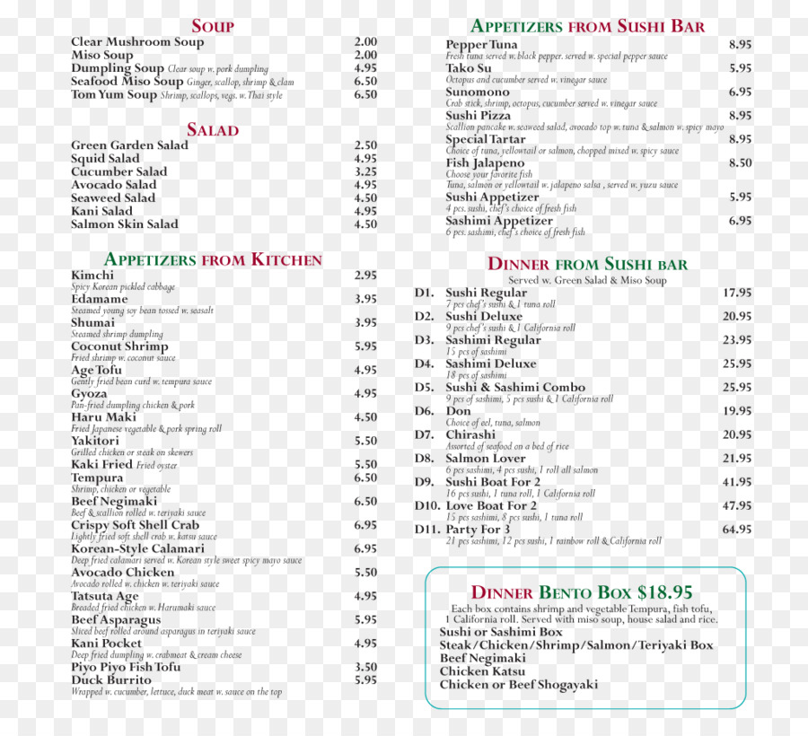 Menu，Linha PNG