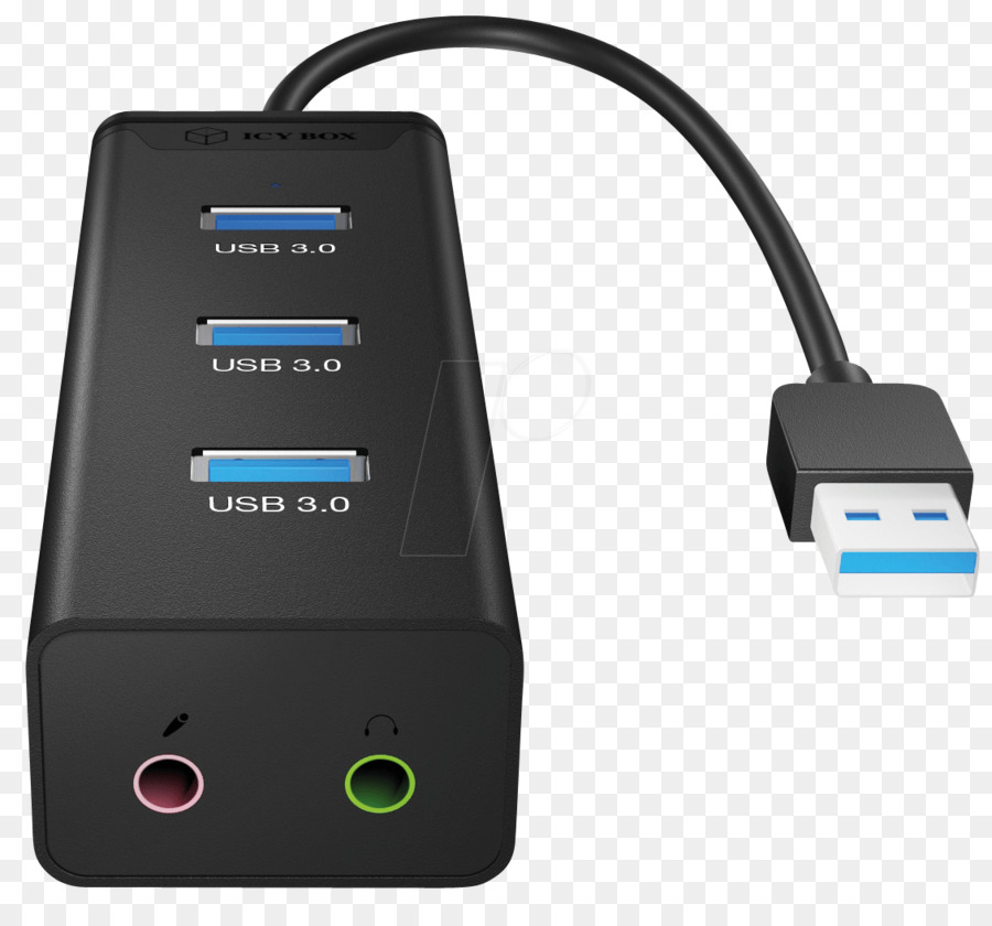 Hub Usb，Preto PNG