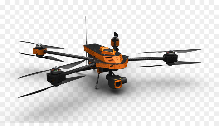 Drone Laranja，Câmera PNG