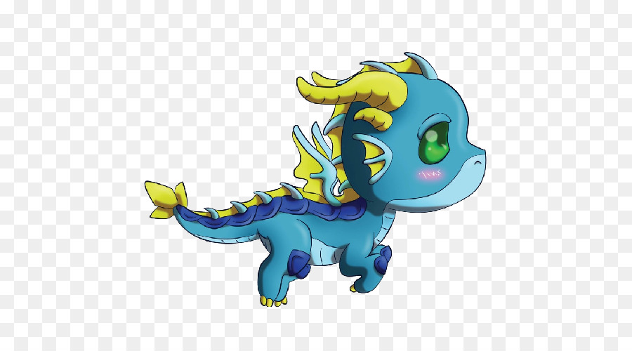 Dinossauro，Azul PNG