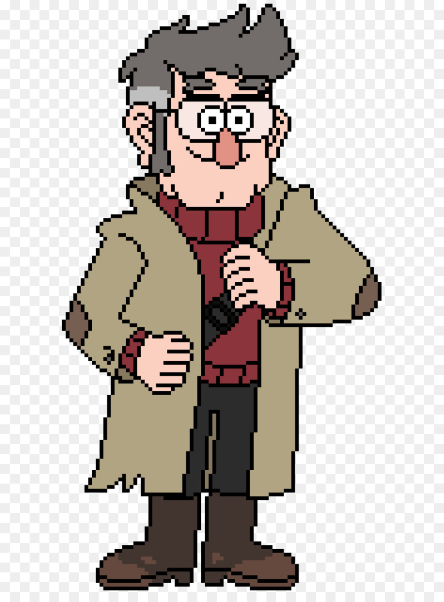 Grunkle Stan，Balde De Pinheiros PNG