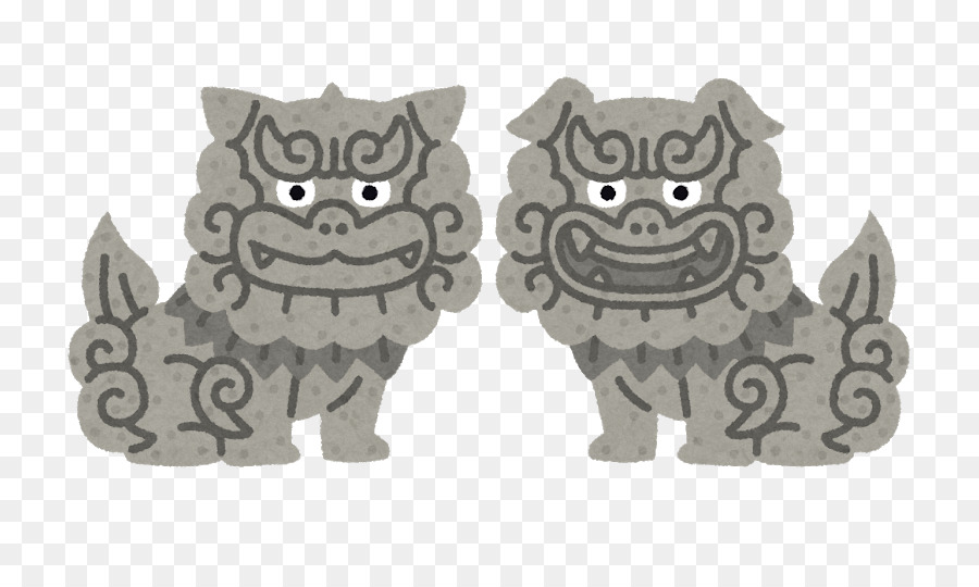 Estátuas De Pedra，Shisa PNG