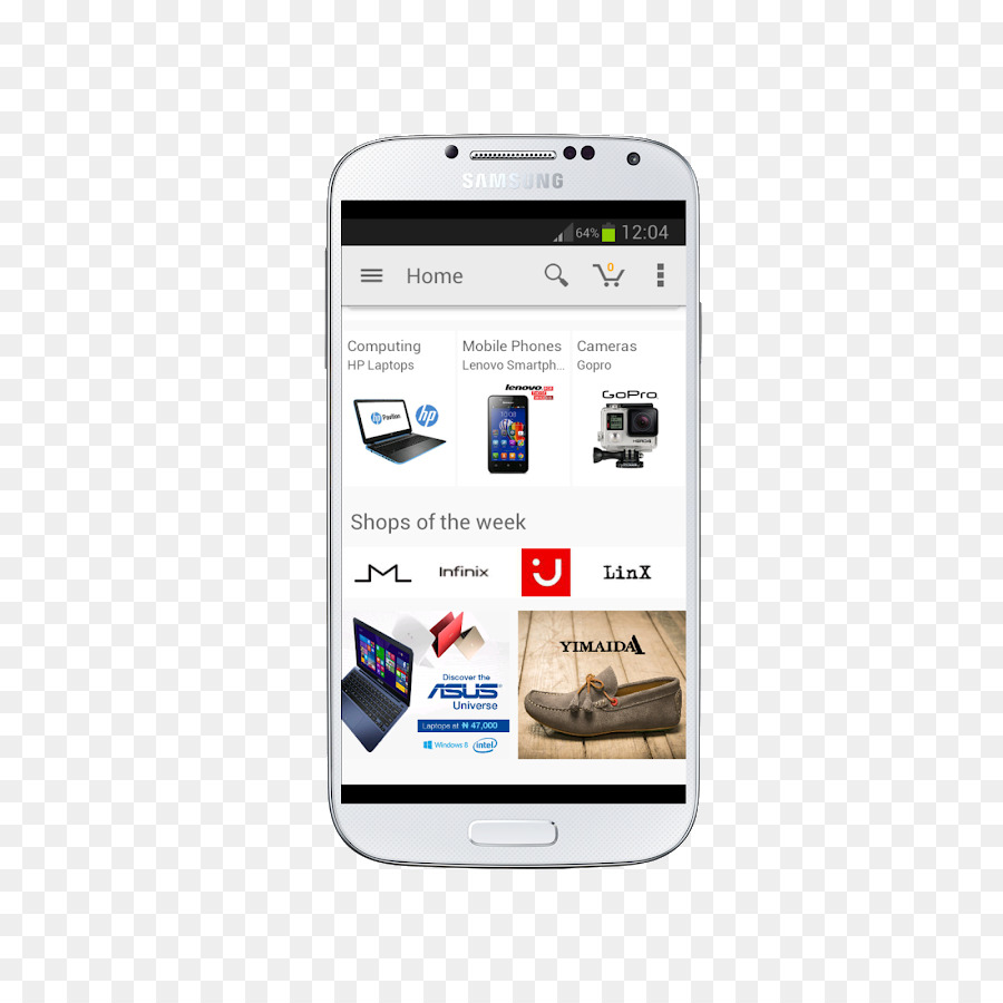 Smartphone，Compras On Line PNG