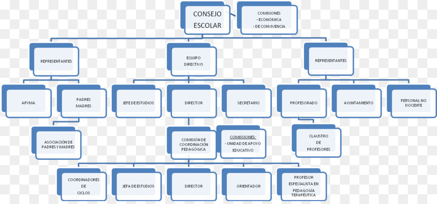 Gráfico Organizacional，Organização PNG