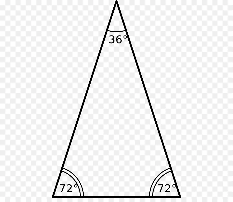 Triângulo Isósceles，Geometria PNG