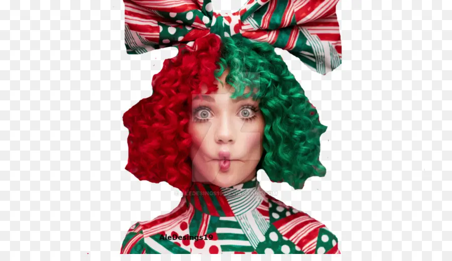 Sia，Santa Está Vindo Para Nós PNG