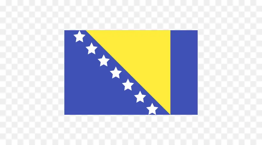 Bósnia E Herzegovina，Bandeira Da Bósnia E Herzegovina PNG