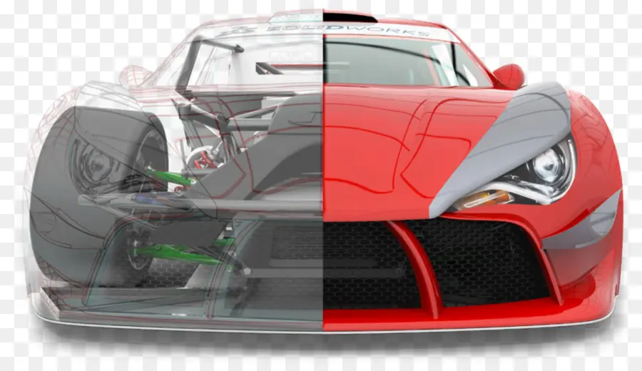 Carro Esportivo Vermelho，Automóvel PNG