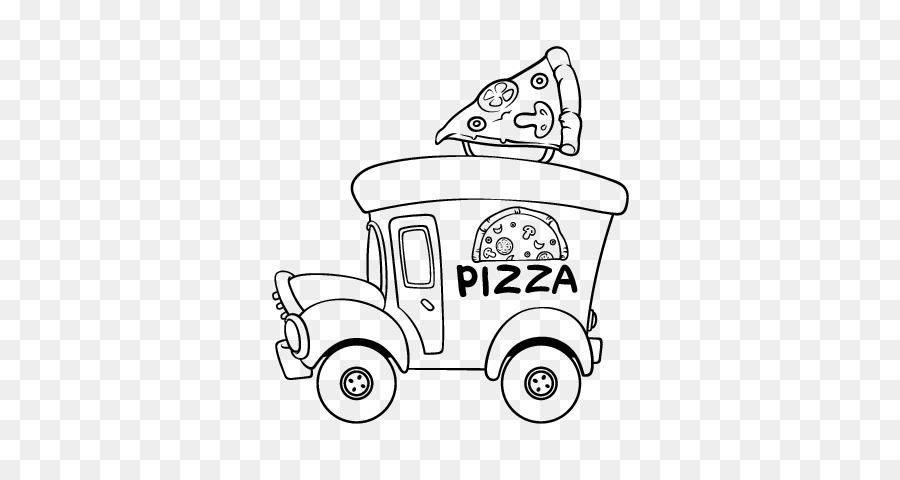 Caminhão De Pizza，Pizza PNG