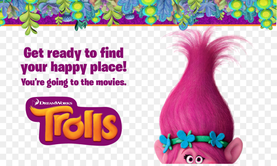 Trolls，Cabelo PNG