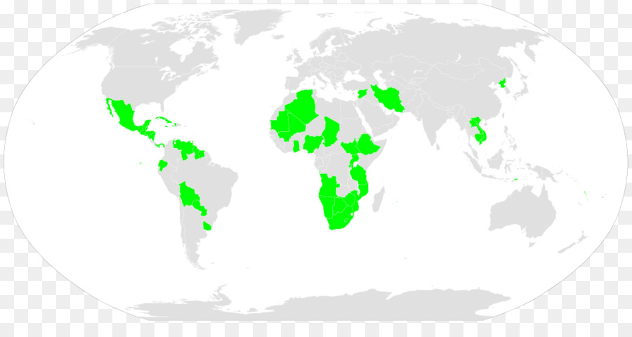 Mapa Mundial，Países PNG