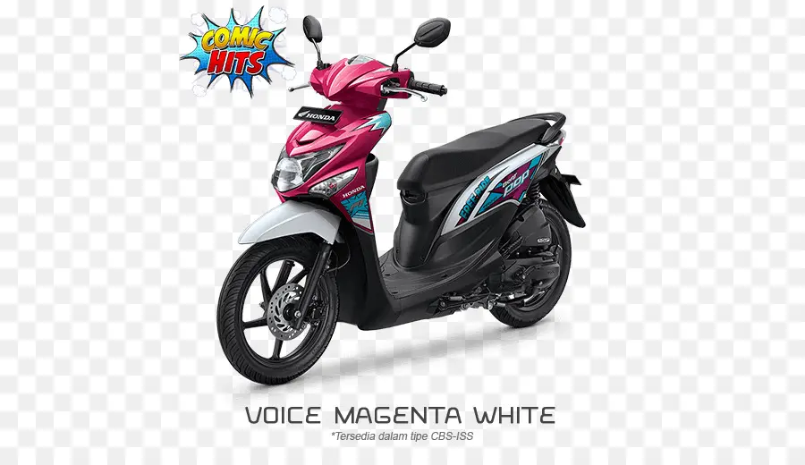 Patinete Rosa，Honda PNG