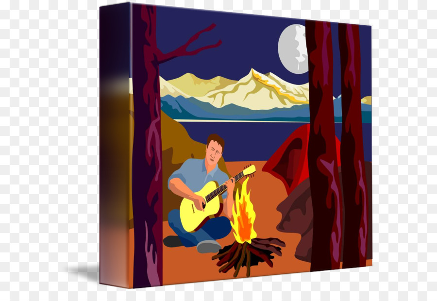 O Guitarrista，Illustrator PNG