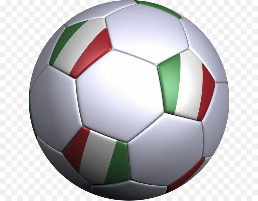 Bola De Futebol Com Bandeira Italiana，Itália PNG