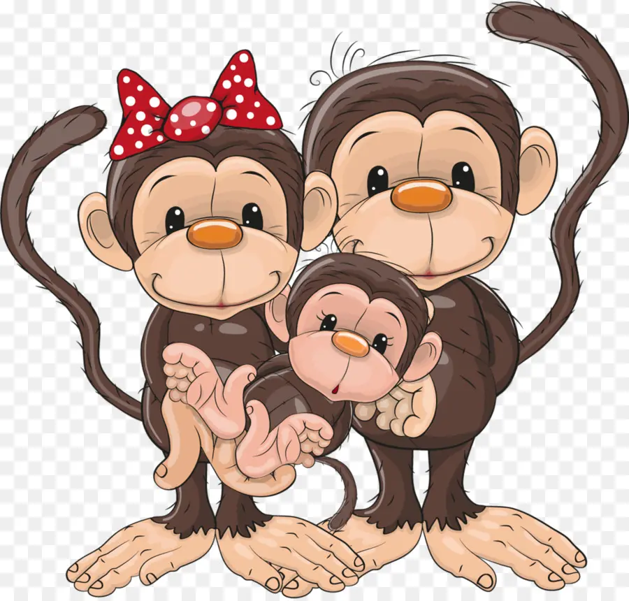 Filhotes De Macacos，Macaco PNG