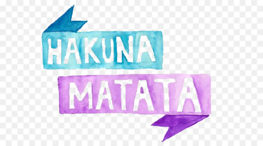 Texto De Hakuna Matata，Citar PNG