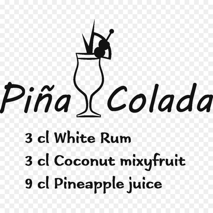 Piña Colada，Coquetel PNG