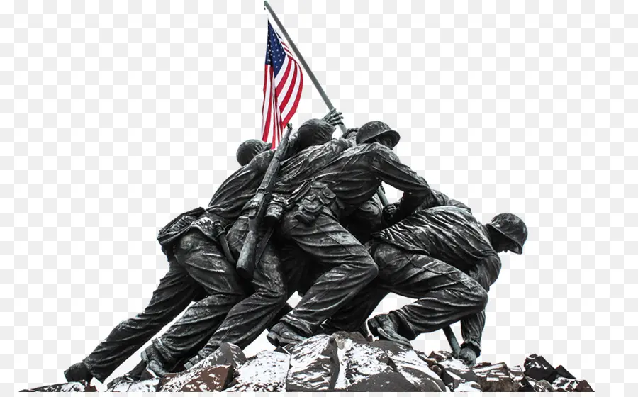 Memorial De Iwo Jima，Bandeira PNG