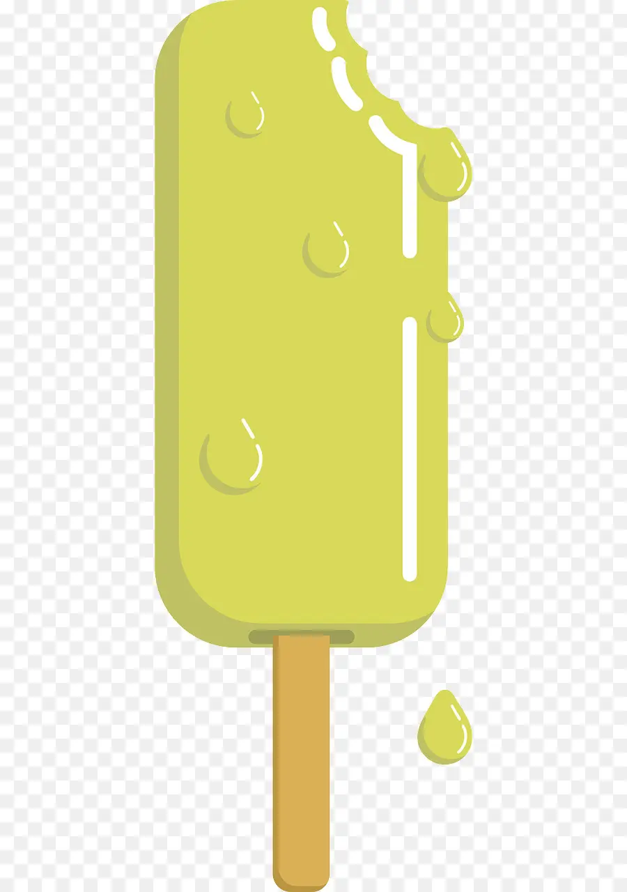 Picolé，Amarelo PNG