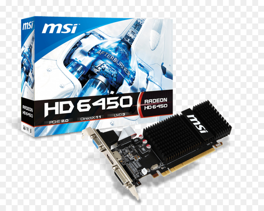 Placas Gráficas Placas De Vídeo，Amd Radeon Hd 6450 PNG