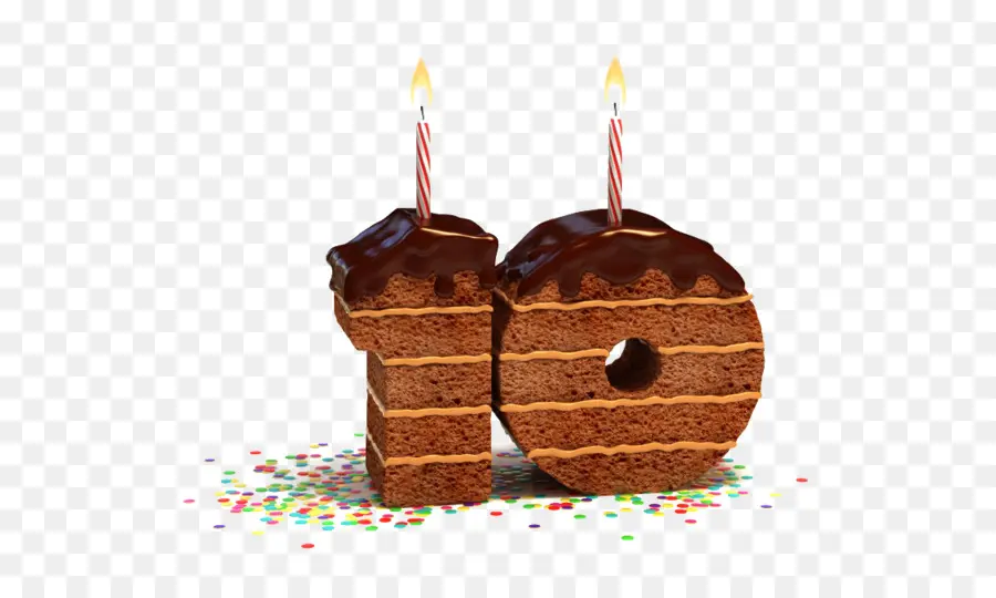 Bolo De Aniversário，Velas PNG