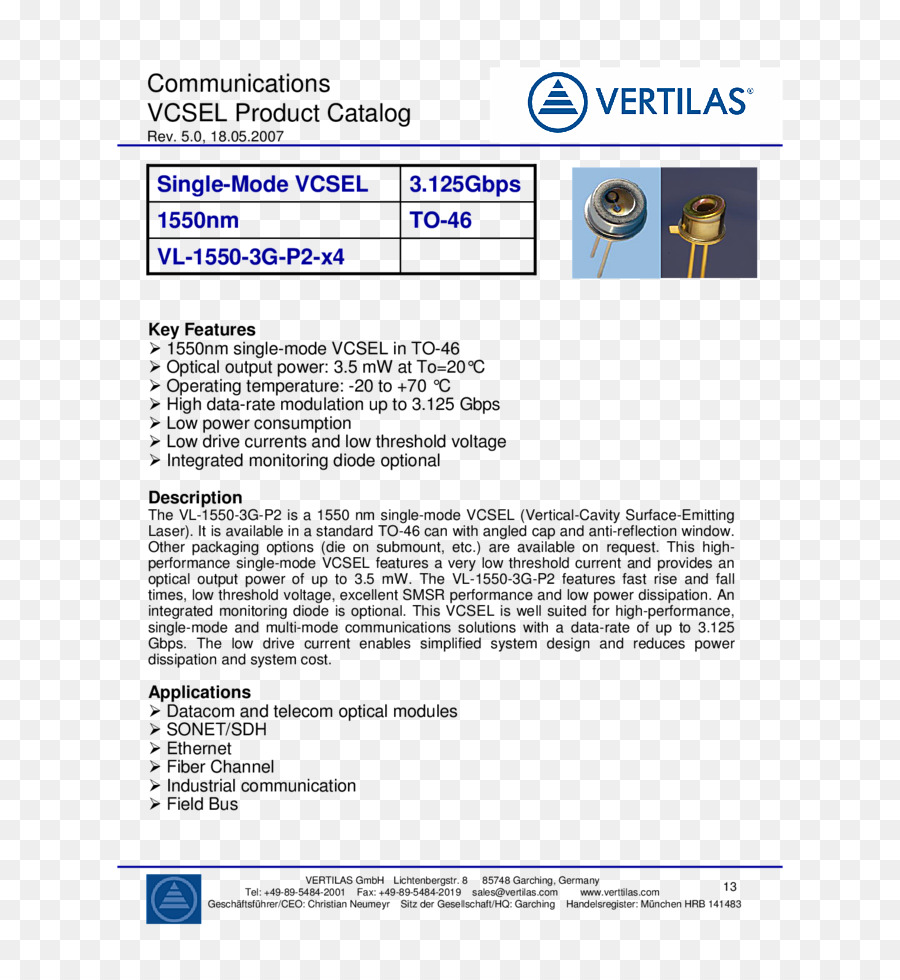 Verticalcavity Surfaceemitting Laser，10 Gigabit Ethernet PNG