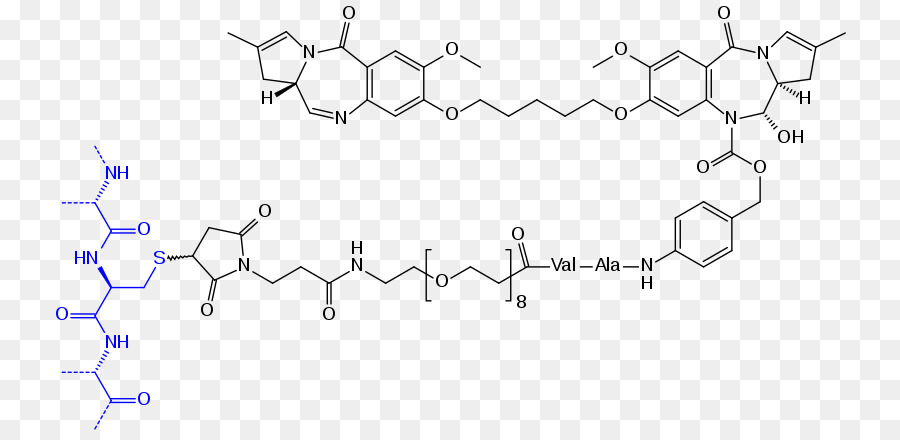 Estrutura Química Complexa，Molécula PNG