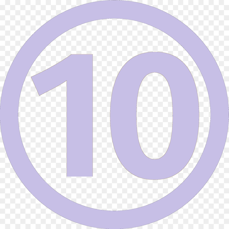 Número 10，Dígito PNG