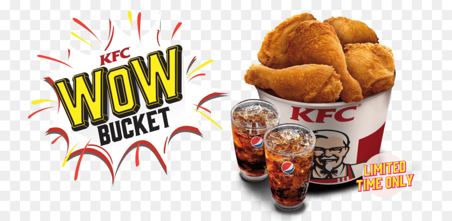 Balde Kfc，Frango Frito PNG