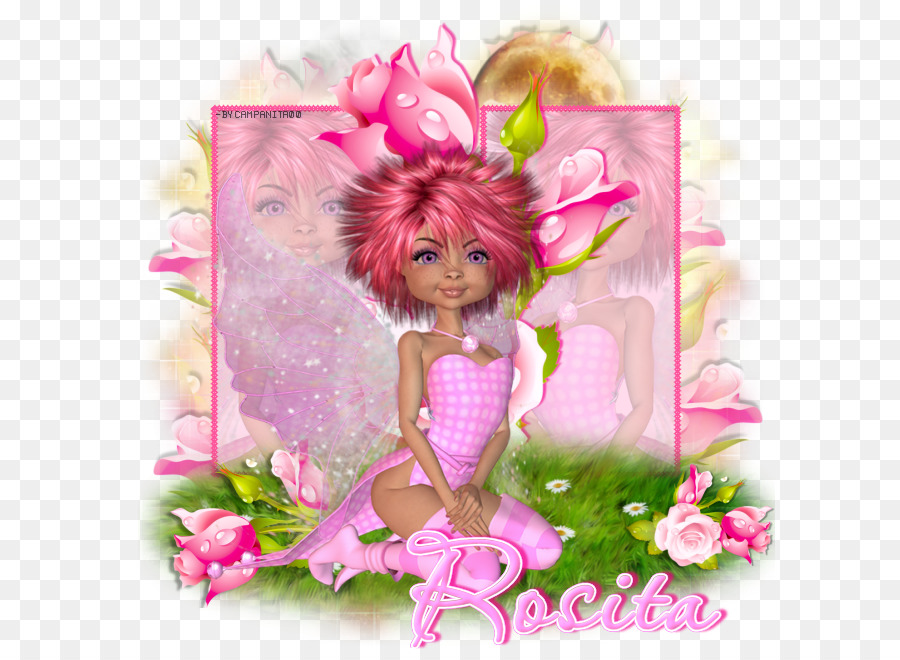 Design Floral，Barbie PNG