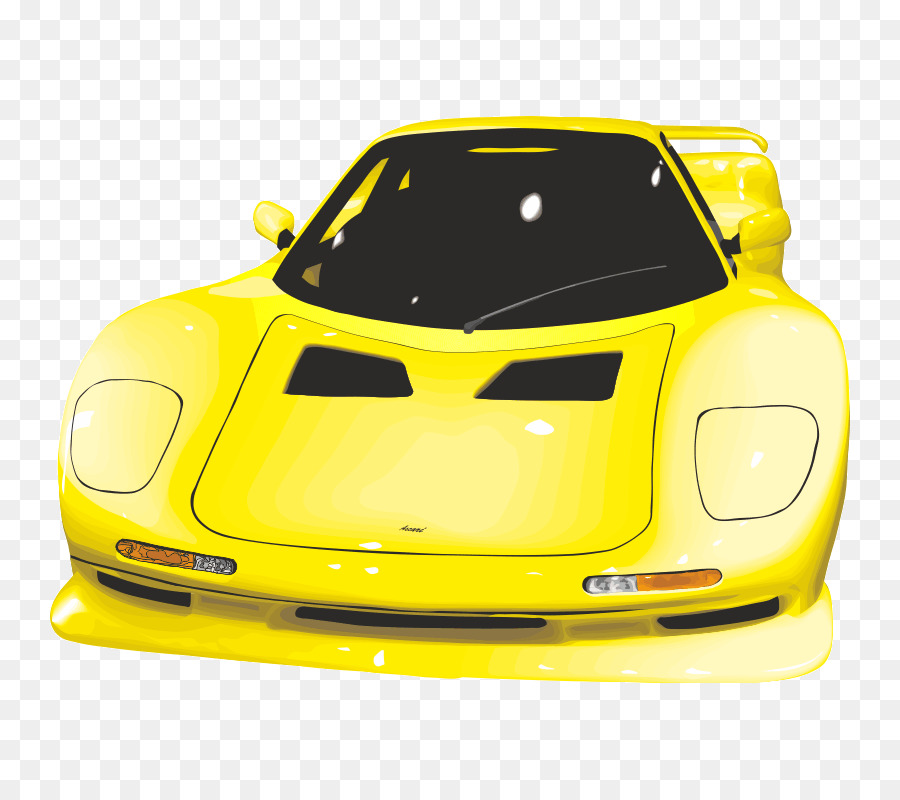 Carro Amarelo，Automóvel PNG