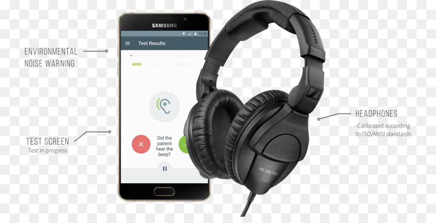 Sennheiser Hd 280 Pro，Fones De Ouvido PNG