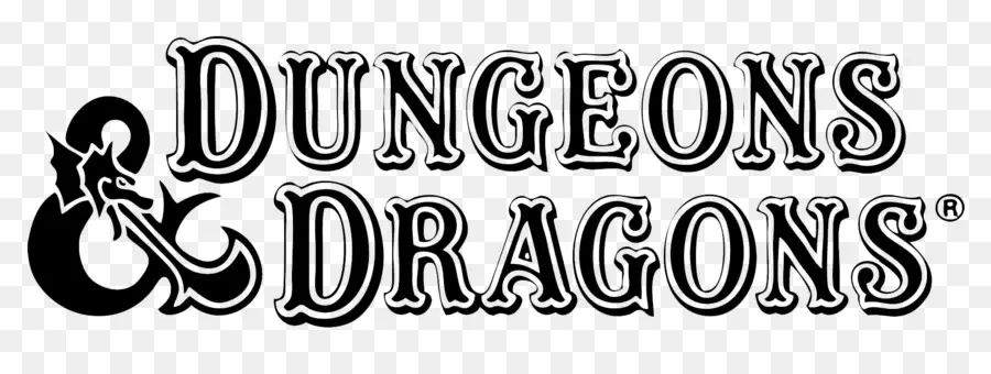 Logotipo De Dungeons Dragons，Jogo PNG