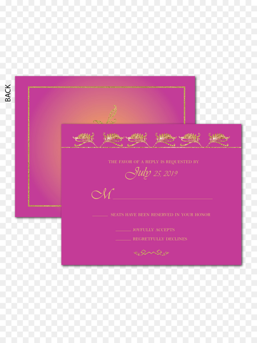 Convite De Casamento，Rsvp PNG